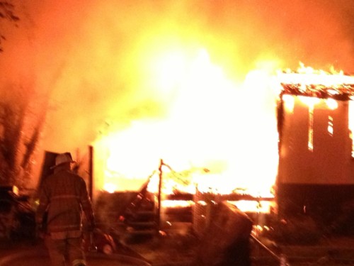 Lothian mobile home fire. Anne Arundel County Maryland
