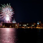 Fireworks Explode Over USNA To Celebrate 1812 Exhibit