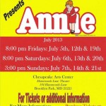 ‘Annie’ Coming To Chesapeake Arts Center