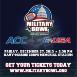 AAACCVB Helps Send Armed Forces Members To Military Bowl