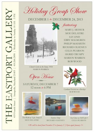 2013 Holiday Group Show invite
