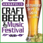 3rd Annual Annapolis Craft Beer and Music Festival – September 13
