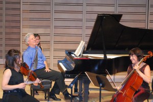 On Friday July 25, at 8 pm in Annapolis, Brian Ganz and Friends will present “Music for Strings and Piano” with artists from the International Music Festival at Mt. St. Mary’s University.  Three of the five featured performers are Blanka Bednarz, Brian Ganz and Cecylia Barczyk.