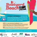 Boatyard Beach Bash scheduled for September 20th at AMM