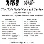 Free concerts at Whitmore Park
