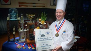 Executive Chef Charles McKnew proudly serving and representing us -30 years and counting.