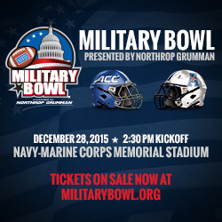 Military Bowl 2015 -1 
