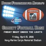 Charity Football Bash for Autism scheduled for April 15th