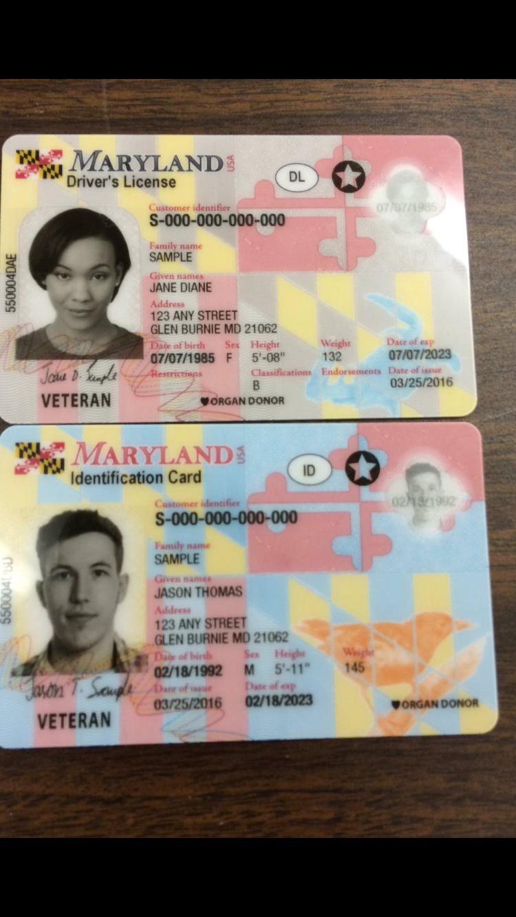 MVA unveils new Maryland driver's licenses Eye On Annapolis