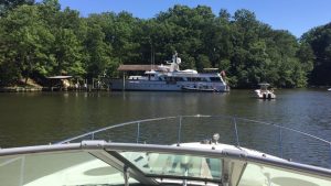 M/Y Yes in Clements Creek