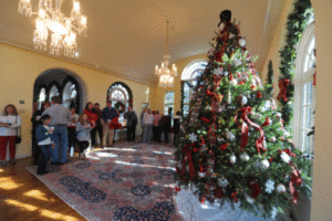 2015 Holiday Open House. Maryland Governor Hogan Government House