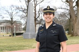 2017 Spring Semester Brigade Commander Isabel Krause