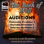 CP Open Auditions for The Book of Will by Lauren Gunderson