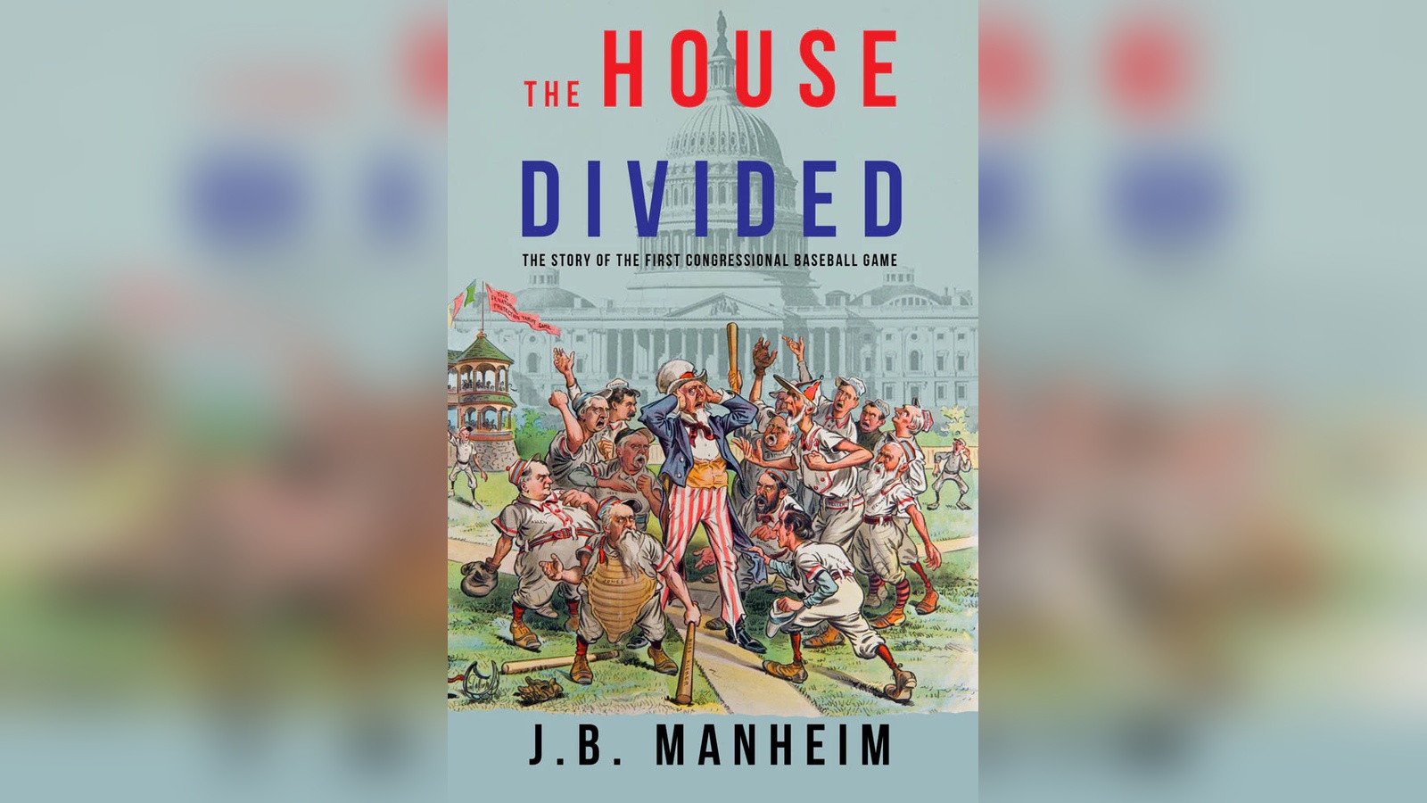 Local Author’s Book On First Congressional Baseball Game Wins National Sports Honor