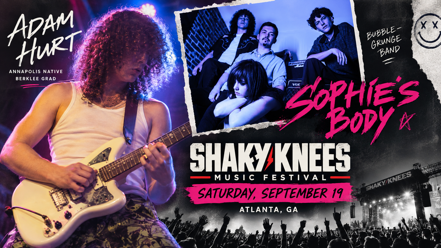 Annapolis Musician Adam Hurt Heads to Shaky Knees Festival With Sophie’s Body