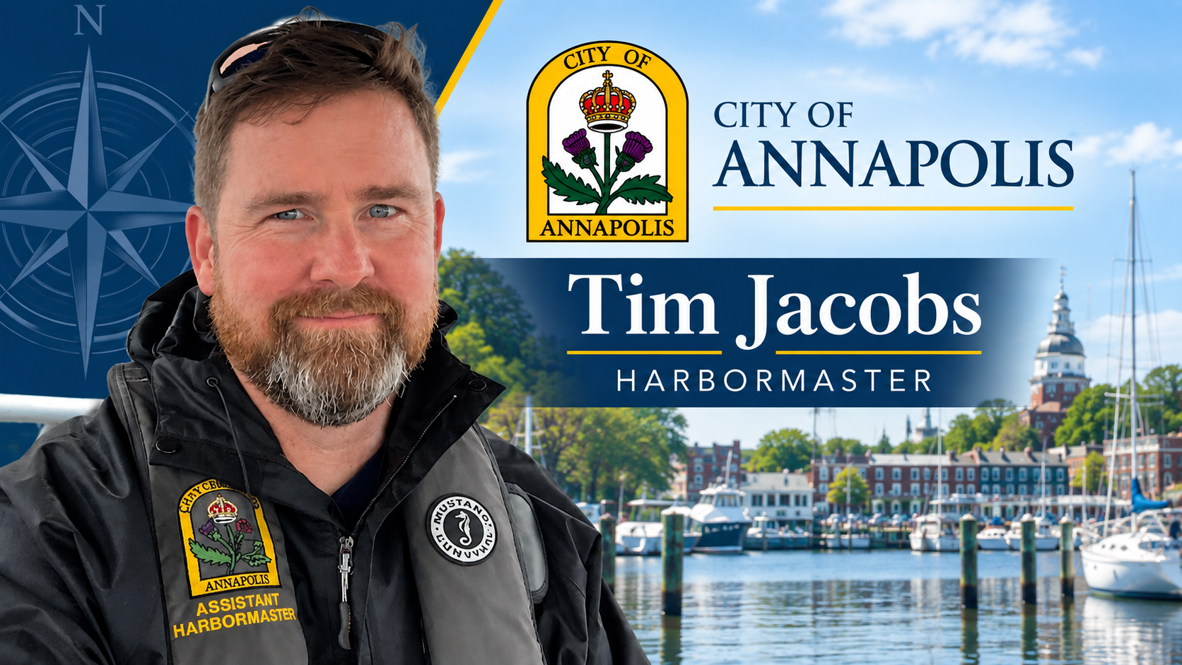 Tim Jacobs Named New Annapolis Harbormaster